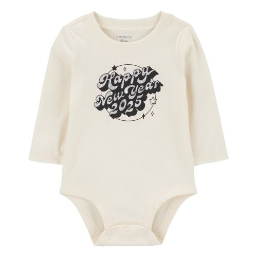 Baby Happy New Year 2025 Long-Sleeve Bodysuit - Carter's | Carter's