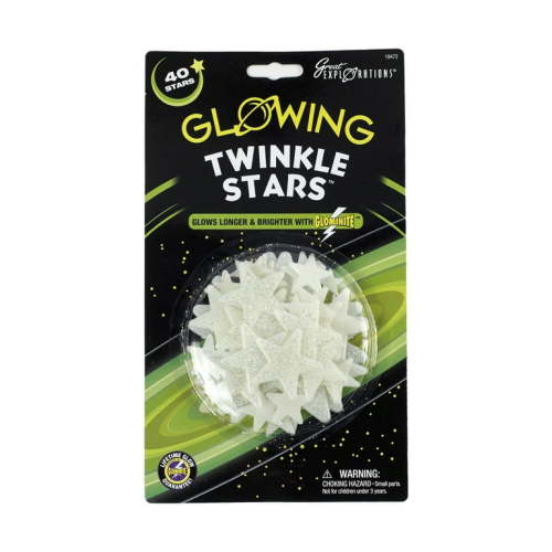 Glowing Twinkle Stars, by Great Explorations