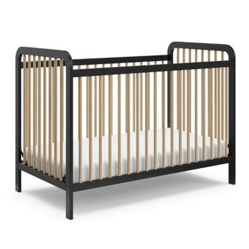 Storkcraft Pasadena 3-in-1 Convertible Crib - Black/driftwood