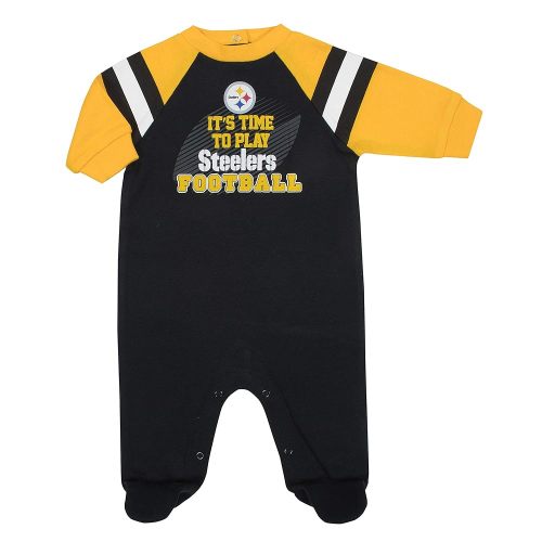 Gerber NFL Unisex Baby Nfl Team Footed Sleep and Play