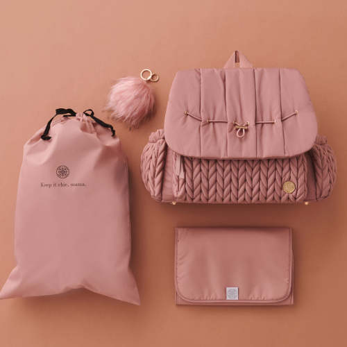 Levy Backpack Dusty Rose Bundle