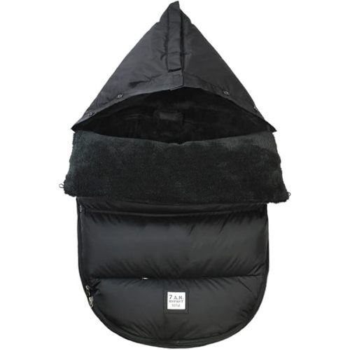 7AM Enfant Universal Stroller Footmuff - Water Repellent Winter Bunting Bag for Strollers & Car Seats, Soft Micro-Fleece & Plush Lined Stroller Footmuff for Baby Boy & Girl | PlushPOD