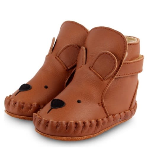 6-12 Donsje Amsterdam - Kapi Classic Lining & Bear Leather baby Boots
