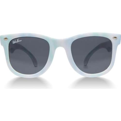WeeFarers® Polarized Sunglasses, Tie Dye Blue-Green - WeeFarers® by WeeStyle Co. | Maisonette