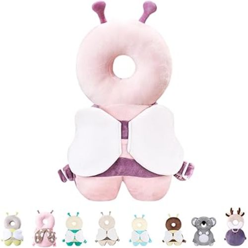 Baby Head Protector Backpack for Falling Crawling and Walking Toddler Essentials Infant Toys Helmets Baby Lover Gifts for 0.5-3 Years 6-12 Months