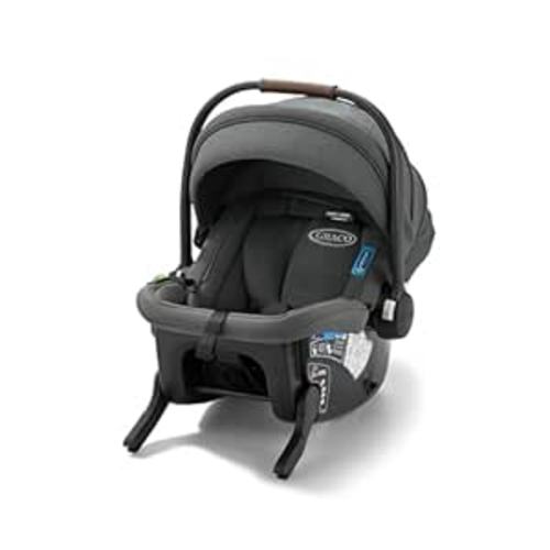 Graco Gomax Infant Car Seat, Baseless Car Seat with Canopy, Rear Facing, Lightweight Carseat