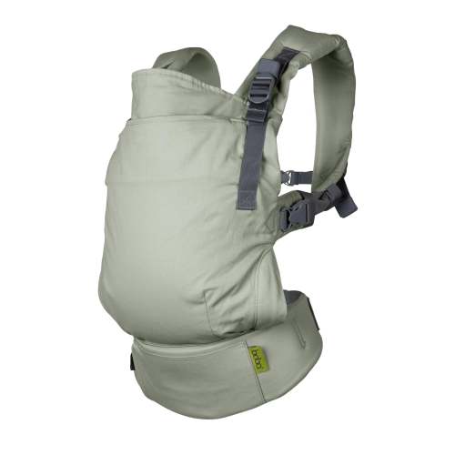 Boba X Linen Baby Carrier in Willow Green