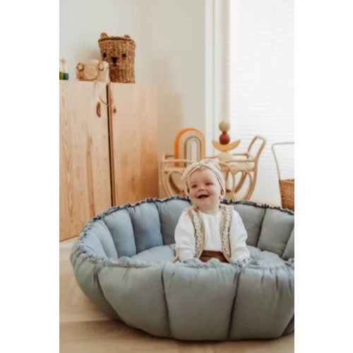 Play and Go - Bloom playmat - Blue | Smallable
