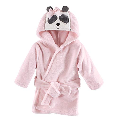 Hudson Baby Unisex Baby Plush Animal Face Bathrobe