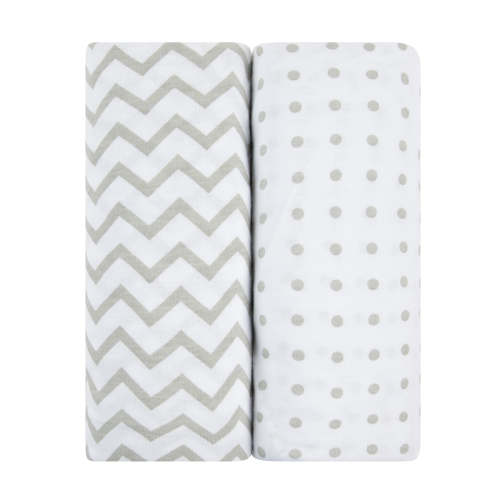 Grey Waterproof Crib Sheet Set – Ely's & Co.