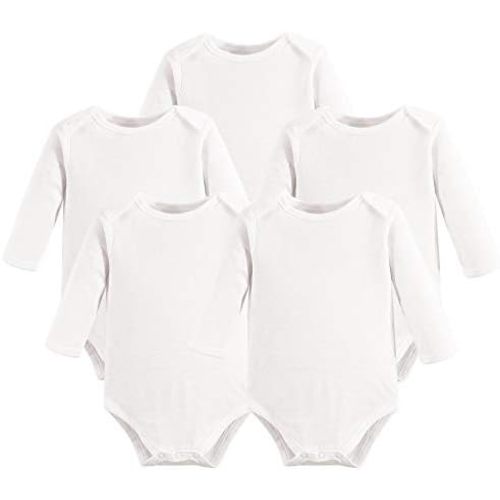 Touched by Nature unisex-baby Organic Cotton Long-sleeve Bodysuits