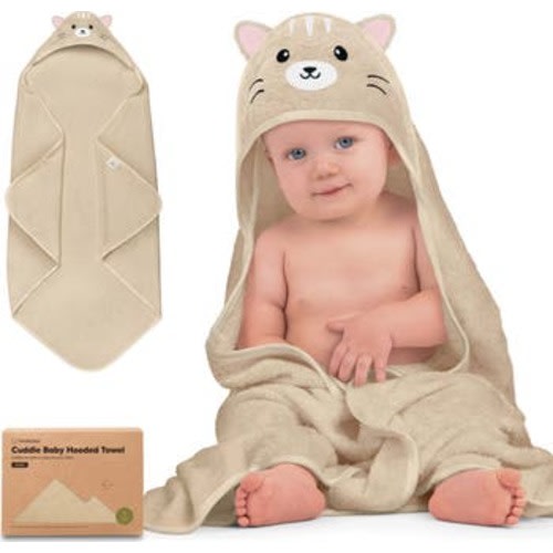 Cuddle Baby Hooded Towel, Medium