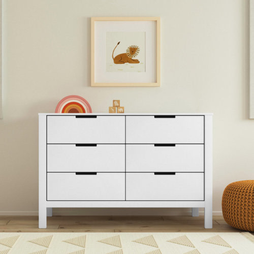 Colby 6 Drawer 51.25" W Double Dresser