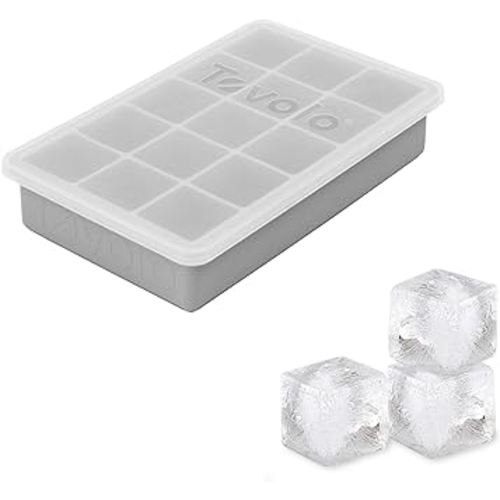 Tovolo Perfect Cube Ice Tray — Stackable & Reusable Silicone Molds