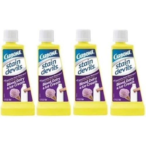 Carbona Stain Devil #4 - 4 Pack for Blood and Dairy