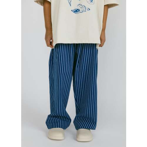Striped Pant- Blue