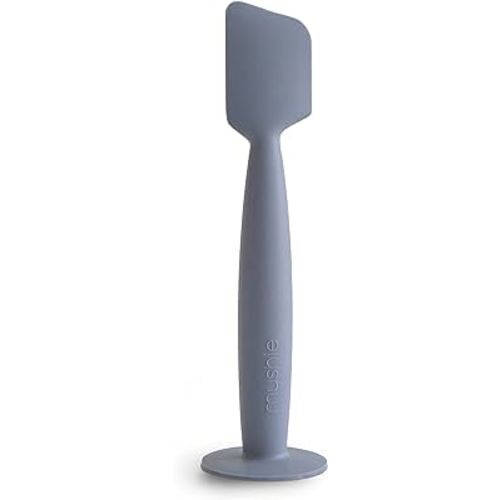 mushie Diaper Cream Applicator Soft Silicone with Suction Base (Tradewinds)