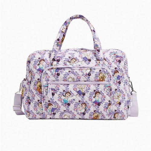 Vera Bradley Disney Weekender Travel Bag in Belle Floral | The Paper Store