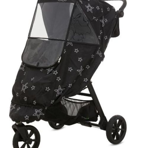 First Essentials Rain Cover With Stars In Box - Fit Most Stroller Brands