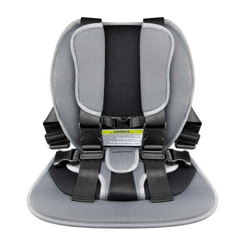 Urgown Golf Cart Child Positioner, 5-Point Adjustable Safety Harness(Color: Gray)