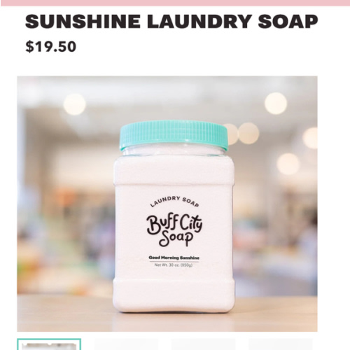 Good Morning Sunshine Laundry Soap – Buff City Soap