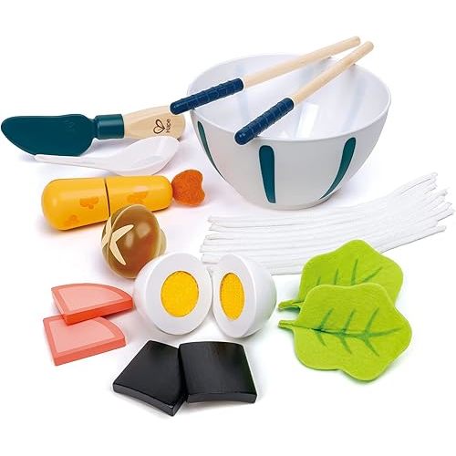 Hape “Slurp-Slurp” Udon Set | Pretend Play Toy Food and Kitchen Playset for Kids, for Children Ages 3+ Years