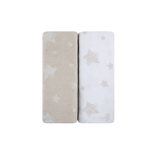 Baby Fitted Pack n Play - Mini Crib Sheet 2 Packs