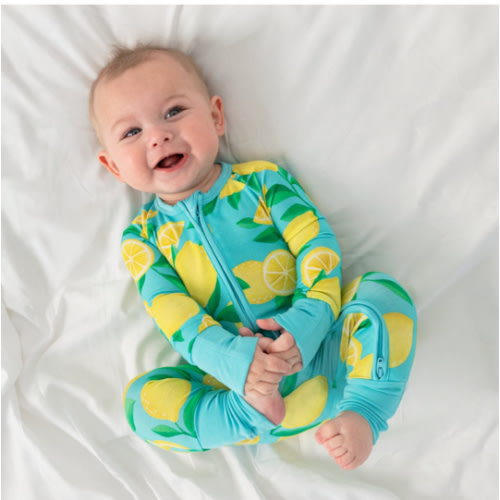 Blue Sunny Citrus Zippy – Little Sleepies
