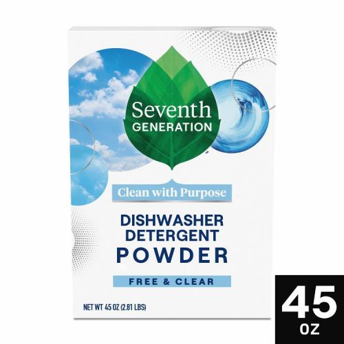Seventh Generation Free & Clear Auto Dishwasher Detergent Powder - 45oz