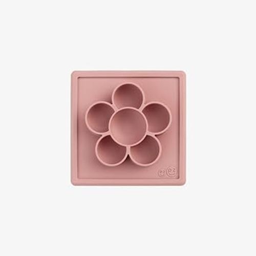 ez pz Mini Flower PlaceMat - 100% Silicone Suction (Blush)