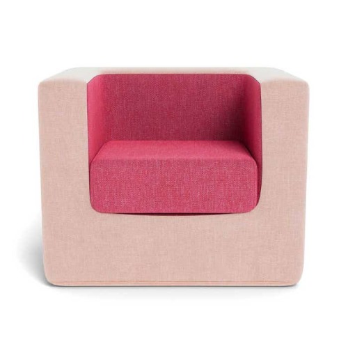 Cubino Chair - Hot Pink/Petal Pink