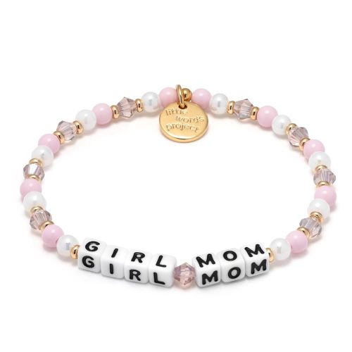 Mother's Day Gifts, The Original Word Bracelet, Made with Colorful Beads and Plated Brass Hardware, Handcrafted Design & Positive Message