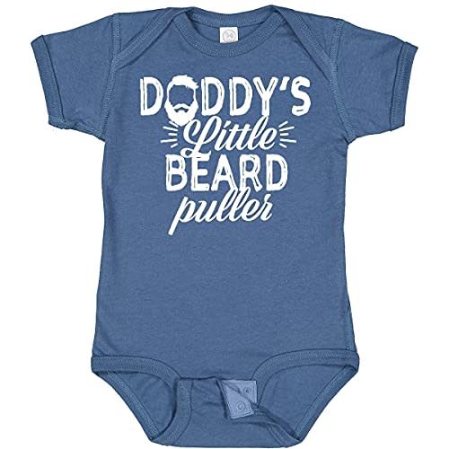 inktastic Daddys Little Beard Puller Baby Bodysuit