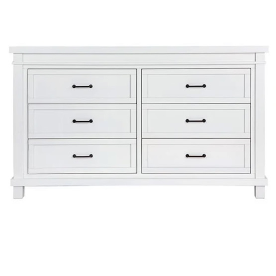 Appleseed Rowan Double Dresser - White | Bambi Baby