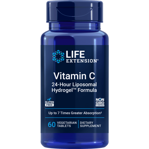 Vitamin C 24-Hour Liposomal Hydrogel™ Formula, 60 vegetarian tablets