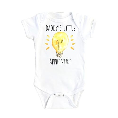 NOFO VIBES Electrician Helper - Baby Boy Girl Clothes Infant Bodysuit Funny Cute Newborn