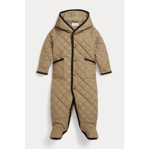 Baby Boy's Water-Repellent Hooded Barn Bunting