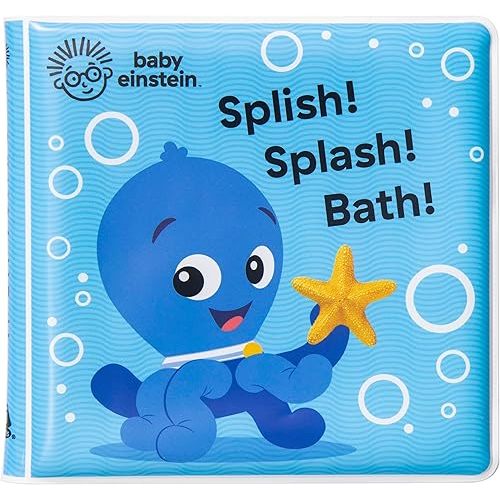 Baby Einstein - Splish! Splash! Bath! Bath Book - PI Kids Bath Book – Illustrated, November 5, 2019