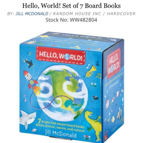 Hello, World! Set of 7 Board Books: Jill McDonald: 9780593482803 - Christianbook.com
