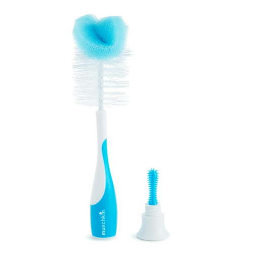 Munchkin® Sponge™ Bottle Brush, Blue, Unisex