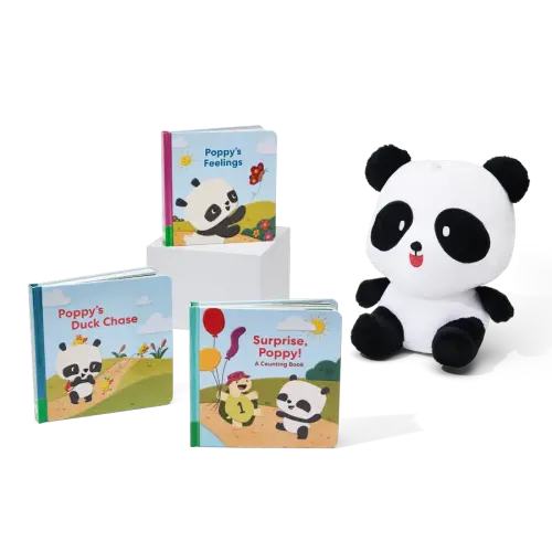 Poppy Plushie Book Set