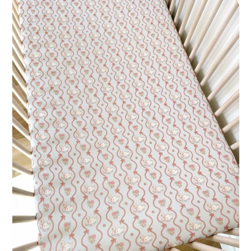Blue Swan Crib Sheet – In my Jammers