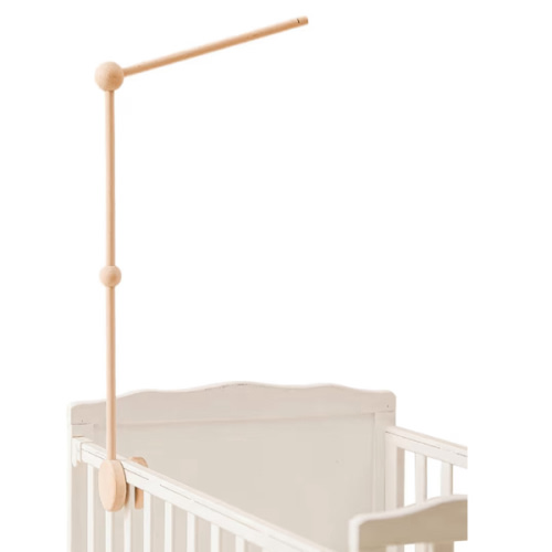 Baby Crib Mobile Holder - Wooden Mobile Arm for Crib,Crib Mobile Arm,Mobile Crib Hanger (Wooden Arm)