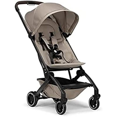 Joolz AER+ - Lightweight Baby Stroller - Ergonomic Seat - One-Hand Fold Design - Comfortable & Compact - Travel Stroller for Airplane - XXL Sun Hood - Travel Pouch Included - Lovely Taupe