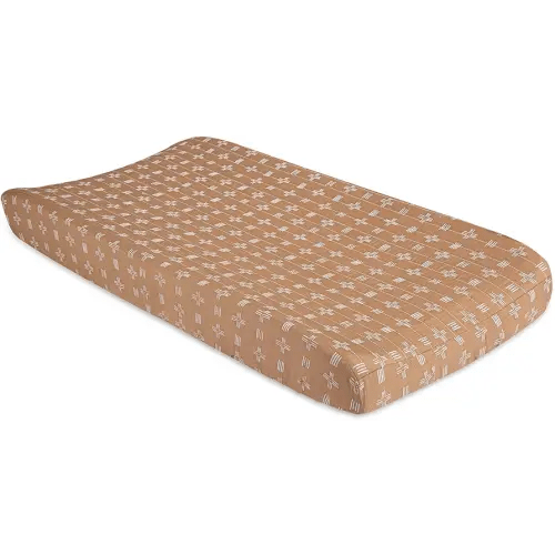 Crane Baby Stretchy Changing Pad Cover - Copper Dash