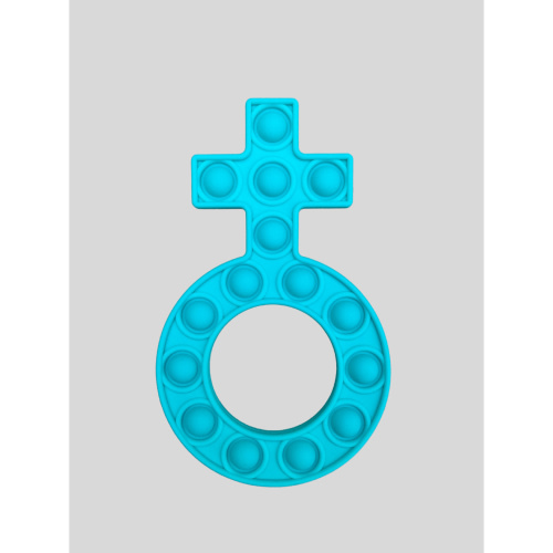 Rosary Decade Popper Toy (Blue)