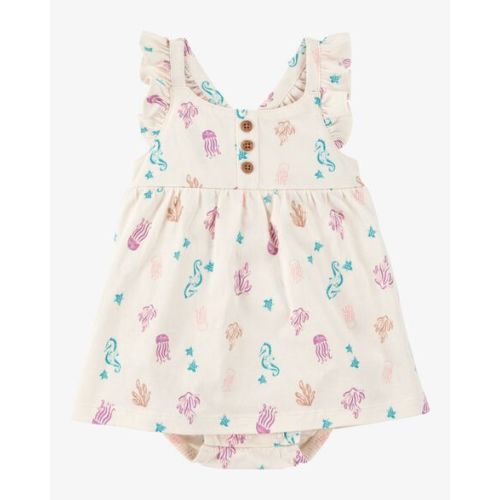 Baby Sea Print Cotton Sunsuit - Carter's | Carter's