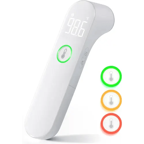 Thermometer for Adults and Kids, Fast Accurate Baby Thermometer, FSA HSA Eligible, Fever Alarm & Mute Mode, Baby Essentials - Lifetime Support