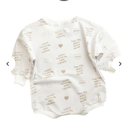 Jesus Loves Me This I Know Bubble Jumpsuit – OUR HOUSE ABOVE
