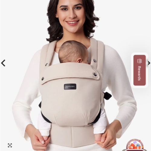 Momcozy PureHug Baby Carrier - Khaki Color